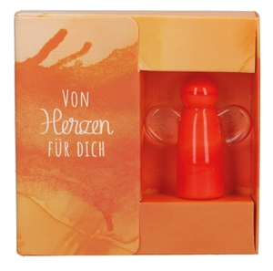 Von Herzen für dich - Engel-Figur (orange). Butzon & Bercker, 2026.
