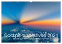 CockpitPerspektiven 2024 (Wandkalender 2024 DIN A2 quer), CALVENDO Monatskalender