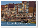 Farbenfrohes Porto (Tischkalender 2025 DIN A5 quer), CALVENDO Monatskalender