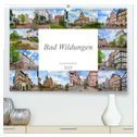 Bad Wildungen Stadtansichten (hochwertiger Premium Wandkalender 2025 DIN A2 quer), Kunstdruck in Hochglanz