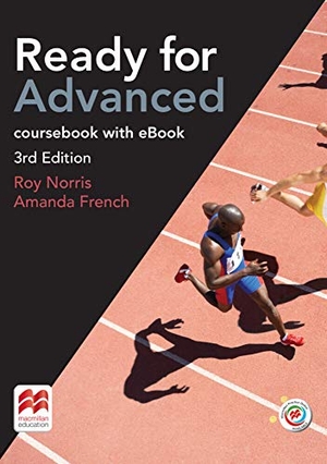 Norris, Roy / Amanda French. Ready for Advanced. 3rd Edition. Student's Book Package with ebook and MPO - without Key. Hueber Verlag GmbH, 2017.