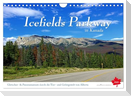 Icefields Parkway in Kanada (Wandkalender 2025 DIN A4 quer), CALVENDO Monatskalender
