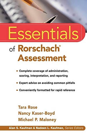 Rose / Kaser-Boyd et al. Rorschach Essentials. John Wiley & Sons, 2000.