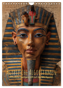 Ägyptische Algorithmen - Künstliche Intelligenz trifft auf das alte Ägypten (Wandkalender 2025 DIN A4 hoch), CALVENDO Monatskalender