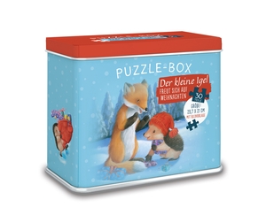 Engeln, Reinhard (Hrsg.). Puzzle-Box - Der kleine Igel freut sich auf Weihnachten - Box mit 30-teiligem Puzzle. Brunnen-Verlag GmbH, 2022.