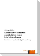Kollaborative Videofallannotationen in der Lehrkräftebildung
