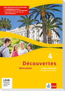 Découvertes 4. Série jaune. Cahier d'activités mit Audios und Filmen 4. Lernjahr
