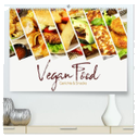 Vegan Food Kalender ¿ Gerichte und Snacks (hochwertiger Premium Wandkalender 2024 DIN A2 quer), Kunstdruck in Hochglanz