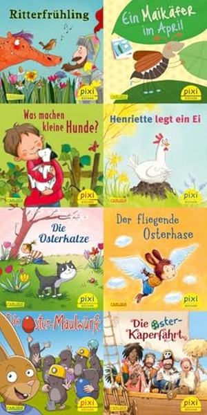 Diverse. Pixi-8er-Set 308: Pixi liebt den Frühling (8x1 Exemplar). Carlsen Verlag GmbH, 2026.