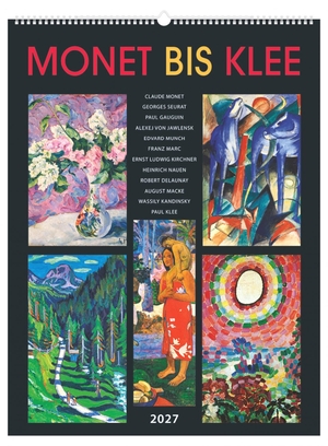 Alpha Edition (Hrsg.). Monet bis Klee 2027. Neumann Verlage GmbH & Co, 2026.