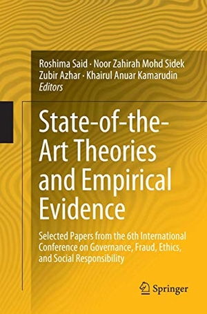 Said, Roshima / Khairul Anuar Kamarudin et al (Hrsg.). State-of-the-Art Theories and Empirical Evidence - Selected Papers from the 6th International Conference on Governance, Fraud, Ethics, and Social Responsibility. Springer Nature Singapore, 2019.