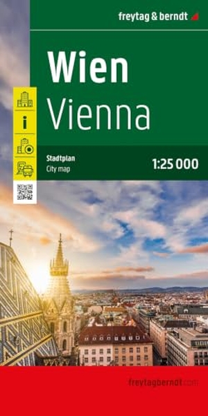 freytag & berndt Stadtplan Wien 1:25.000. Freytag + Berndt, 2026.