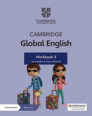 Boylan, Jane / Medwell, Claire et al. Cambridge Global English Workbook 5 with Digital Access (1 Year) - for Cambridge Primary English as a Second Language. Cambridge University Pr., 2021.