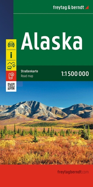 freytag & berndt Straßenkarte Alaska 1:1,5 Mio.. Kompass Karten GmbH, 2026.
