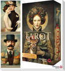 Christephania Tarot - 78 farbige Tarotkarten und ein 176-seitiges Booklet mit Deutungen und Legungen (nostalgisches, hochwertiges Tarotdeck)