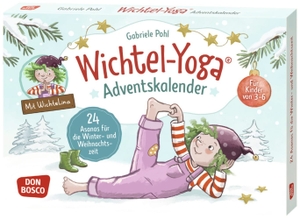 Pohl, Gabriele. Wichtel-Yoga-Adventskalender. 24 Asanas für die Winter- und Weihnachtszeit - Für Kinder von 3 bis 6. Anti-Stress-Übungen mit WichteLina für innere Balance im Advent. Don Bosco Medien GmbH, 2026.