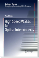 High Speed VCSELs for Optical Interconnects