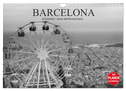 Barcelona Schwarz / Weiß Impressionen (Wandkalender 2024 DIN A4 quer), CALVENDO Monatskalender