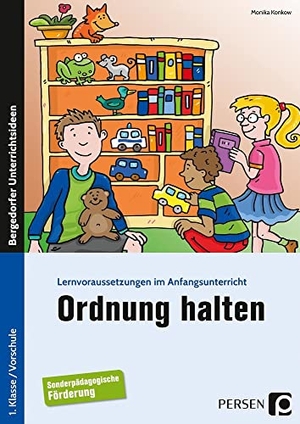 Konkow, Monika. Ordnung halten - Lernvoraussetzungen im Anfangsunterricht (1. Klasse/Vorschule). Persen Verlag i.d. AAP, 2019.
