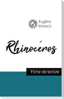 Rhinocéros de Ionesco (fiche de lecture et analyse complète de l'¿uvre)