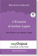Arsène Lupin - 3 / L'Évasion d'Arsène Lupin / Die Flucht von Arsène Lupin (Buch + Audio-CD) - Lesemethode von Ilya Frank - Zweisprachige Ausgabe Französisch-Deutsch