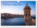 Malta entdecken Malta, Gozo, Comino (Wandkalender 2025 DIN A4 quer), CALVENDO Monatskalender