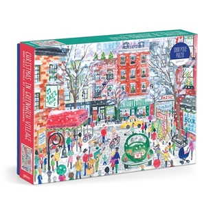Michael Storrings Christmas in Greenwich Village 1000 Piece Puzzle. Abrams & Chronicle Books, 2025.