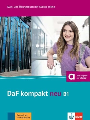 Braun, Birgit / Trebesius-Bensch, Ulrike et al. DaF kompakt neu B1. Kurs- und Übungsbuch + MP3-CD. Klett Sprachen GmbH, 2016.