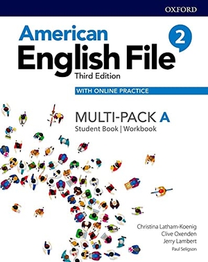 Latham-Koenig, Christina / Oxenden, Clive et al. American English File: Level 2: Student Book/Workbook Multi-Pack A with Online Practice. Oxford University ELT, 2019.