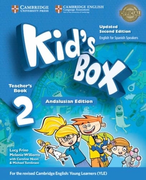 Frino, Lucy / Melanie Williams. Kid's Box Level 2 Teacher's Book Updated English for Spanish Speakers. Cambridge University Press, 2017.