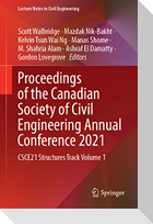 Proceedings of the Canadian Society of Civil Engineering Annual Conference 2021