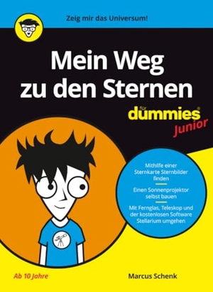 Schenk, Marcus. Mein Weg zu den Sternen für Dummies Junior - Ein Astronomiebuch für Kinder mit Anleitungen zum Sternkarte basteln und Sternbilder finden. Wiley-VCH GmbH, 2022.