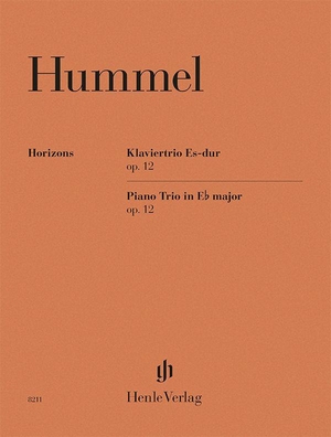 Johann Nepomuk Hummel - Klaviertrio Es-dur op. 12 - Besetzung: Klaviertrios. Henle, G. Verlag, 2026.