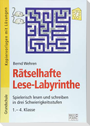 Rätselhafte Lese-Labyrinthe
