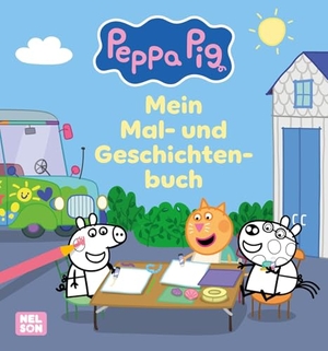 Peppa Wutz Ausmalbilder: Peppa Pig: Mein Mal- und Geschichtenbuch - Lädt zum Mitgestalten ein. Nelson Verlag, 2026.