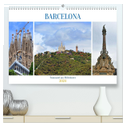 BARCELONA, Traumziel am Mittelmeer (hochwertiger Premium Wandkalender 2024 DIN A2 quer), Kunstdruck in Hochglanz