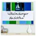 Wilhelmsburger Ansichten (hochwertiger Premium Wandkalender 2024 DIN A2 quer), Kunstdruck in Hochglanz