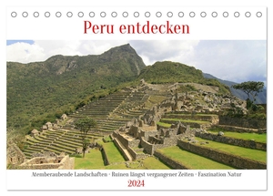 Berns, Nicolette. Peru entdecken (Tischkalender 2024 DIN A5 quer), CALVENDO Monatskalender - Begleiten Sie mich auf einer Reise durch Peru.. Calvendo, 2023.
