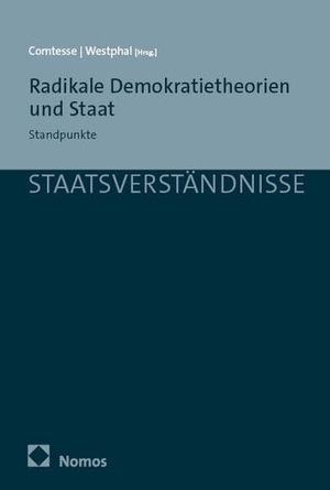 Comtesse, Dagmar / Manon Westphal (Hrsg.). Radikale Demokratietheorien und Staat - Standpunkte. Nomos Verlags GmbH, 2026.