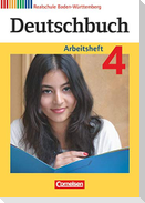 Deutschbuch 04: 8. Schuljahr. Arbeitsheft mit Lösungen. Realschule Baden-Württemberg