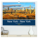 New York - New York. Impressionen der Mega-City (hochwertiger Premium Wandkalender 2025 DIN A2 quer), Kunstdruck in Hochglanz