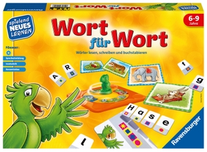 Walch, Helmut. Wort für Wort - Wörter lesen, schreiben und buchstabieren. Ravensburger Spieleverlag, 2018.