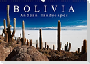 Bolivia Andean landscapes / UK-Version (Wall Calendar 2022 DIN A3 Landscape)