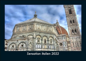 Tobias Becker. Sensation Italien 2022 Fotokalender DIN A5 - Monatskalender mit Bild-Motiven aus Orten und Städten, Ländern und Kontinenten. Vero Kalender, 2021.