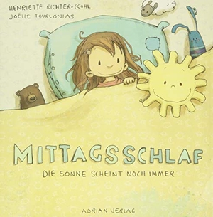 Richter-Röhl, Henriette. Mittagsschlaf Buch - Kinderbücher ab 1 Jahr (Bilderbuch ab 1-3 Mädchen und Jungen). Adrian Wimmelbuchverlag, 2018.