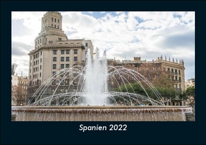 Tobias Becker. Spanien 2022 Fotokalender DIN A5 - Monatskalender mit Bild-Motiven aus Orten und Städten, Ländern und Kontinenten. Vero Kalender, 2021.