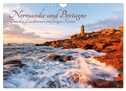 Normandie und Bretagne: Zwischen Leuchttürmen und felsigen Küsten (Wandkalender 2024 DIN A4 quer), CALVENDO Monatskalender