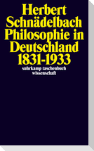 Philosophie in Deutschland 1831 - 1933