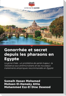 Gonorrhée et secret depuis les pharaons en Egypte
