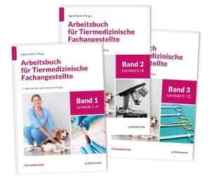Köthe, Ingrid. Arbeitsbücher für Tiermedizinische Fachangestellte SET - Band 1-3 im Set. Schlütersche Verlag, 2026.